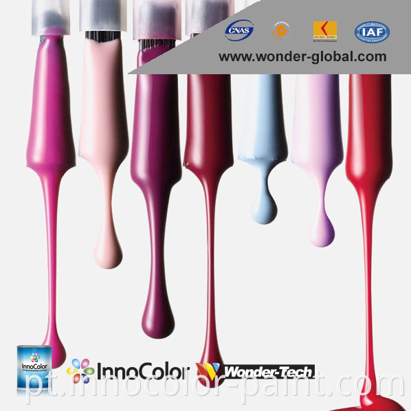 Putty de poliéster da marca innocolor para refinando automotivo Paint Clear Casat com ferramentas de pintura de carro